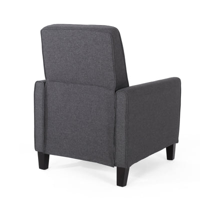 Chaise à dossier relevable en tissu Roomfitters pour une décoration intérieure élégante, bleu marine