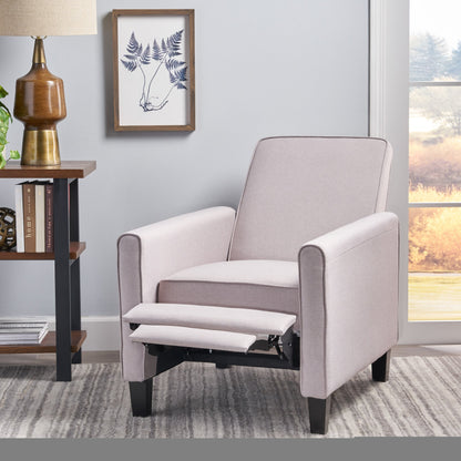 Chaise à dossier relevable en tissu Roomfitters pour une décoration intérieure élégante, bleu marine