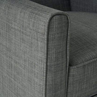 Chaise à dossier relevable en tissu Roomfitters pour une décoration intérieure élégante, bleu marine