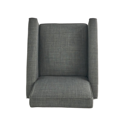 Chaise à dossier relevable en tissu Roomfitters pour une décoration intérieure élégante, bleu marine