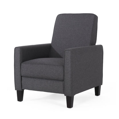 Chaise à dossier relevable en tissu Roomfitters pour une décoration intérieure élégante, bleu marine