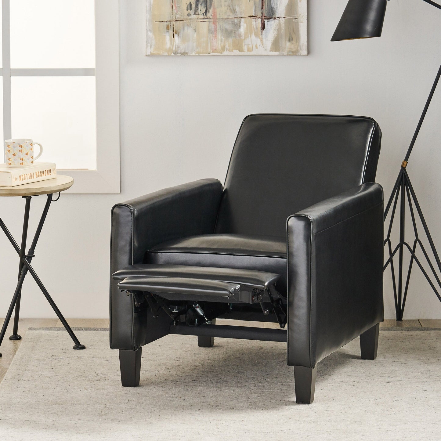 Chaise à dossier relevable en similicuir Roomfitters pour une décoration intérieure élégante