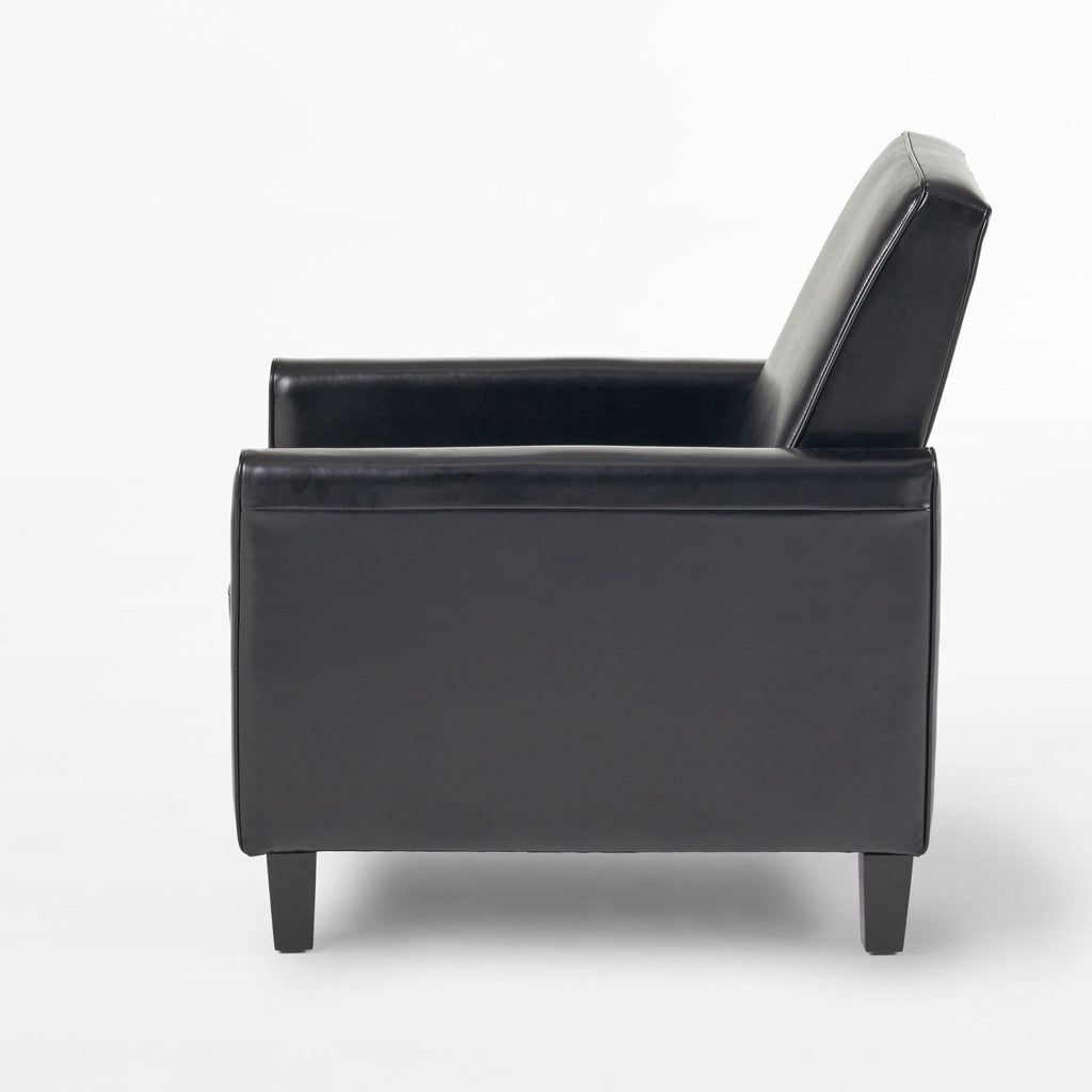 Chaise à dossier relevable en similicuir Roomfitters pour une décoration intérieure élégante