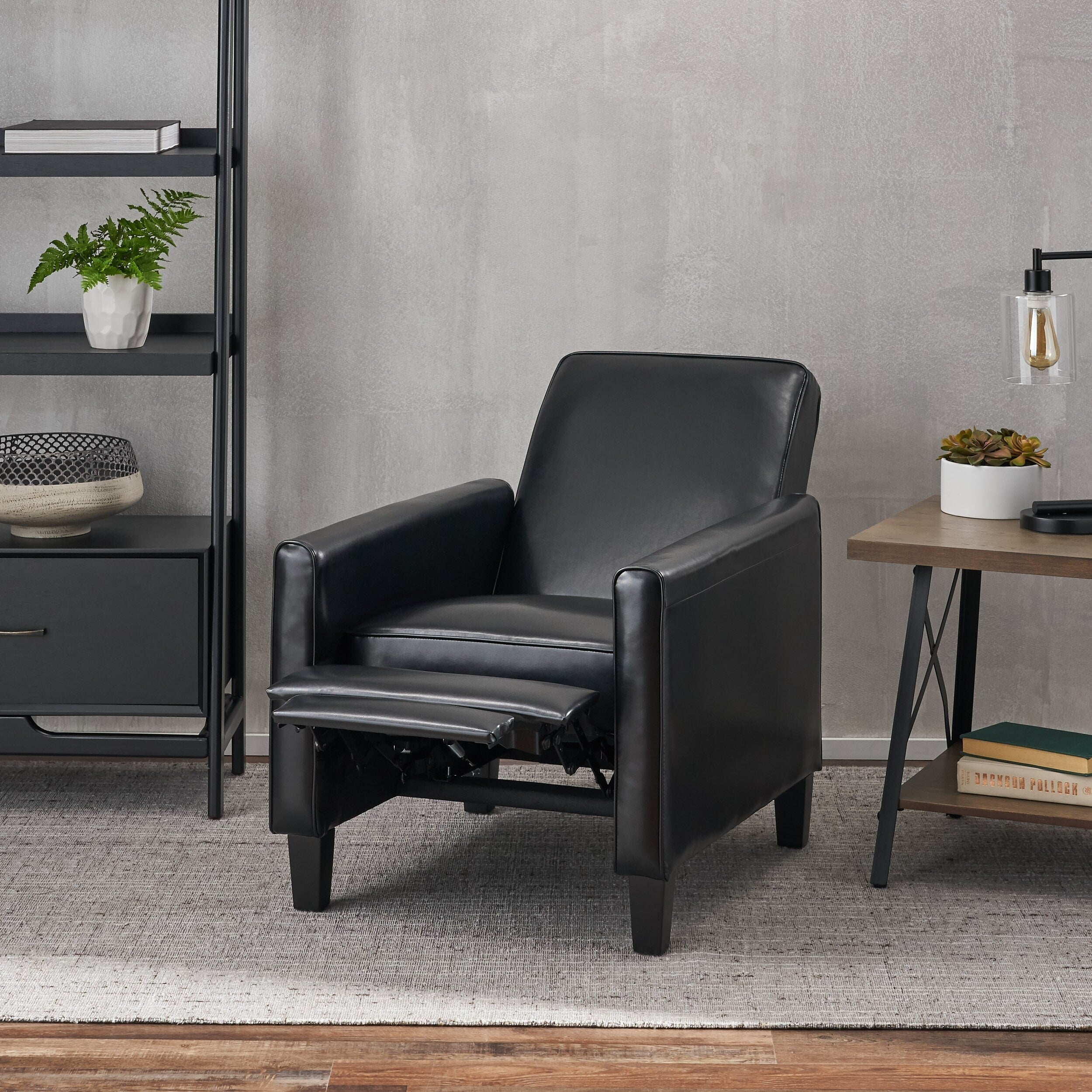Chaise à dossier relevable en similicuir Roomfitters pour une décoration intérieure élégante