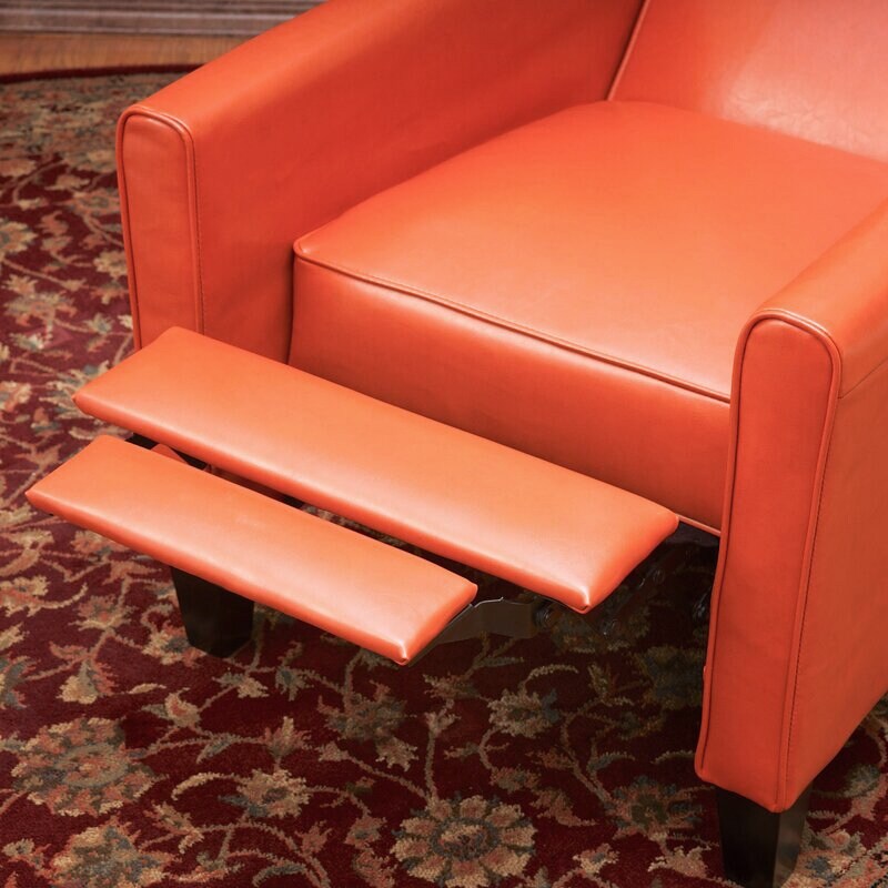 Chaise à dossier relevable en similicuir Roomfitters pour une décoration intérieure élégante