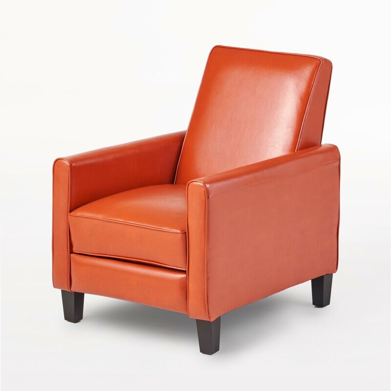 Chaise à dossier relevable en similicuir Roomfitters pour une décoration intérieure élégante