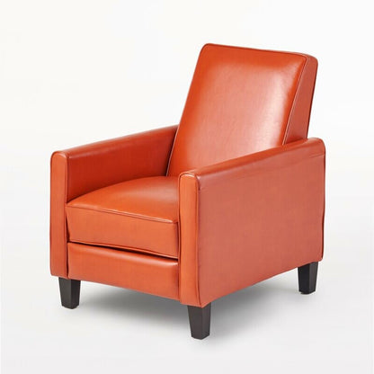 Chaise à dossier relevable en similicuir Roomfitters pour une décoration intérieure élégante