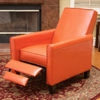Chaise à dossier relevable en similicuir Roomfitters pour une décoration intérieure élégante