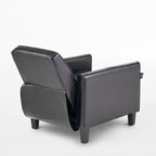Chaise à dossier relevable en similicuir Roomfitters pour une décoration intérieure élégante