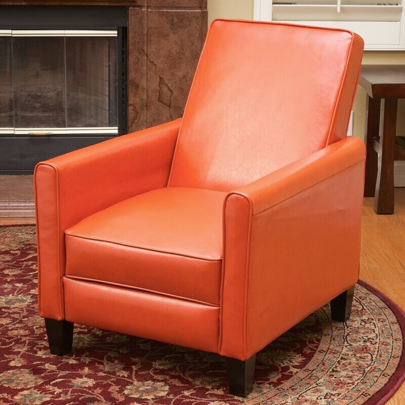 Chaise à dossier relevable en similicuir Roomfitters pour une décoration intérieure élégante