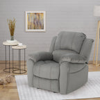 Fauteuil inclinable manuel Roomfitters, fauteuil relax pour salon et chambre, gris