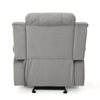 Fauteuil inclinable manuel Roomfitters, fauteuil relax pour salon et chambre, gris