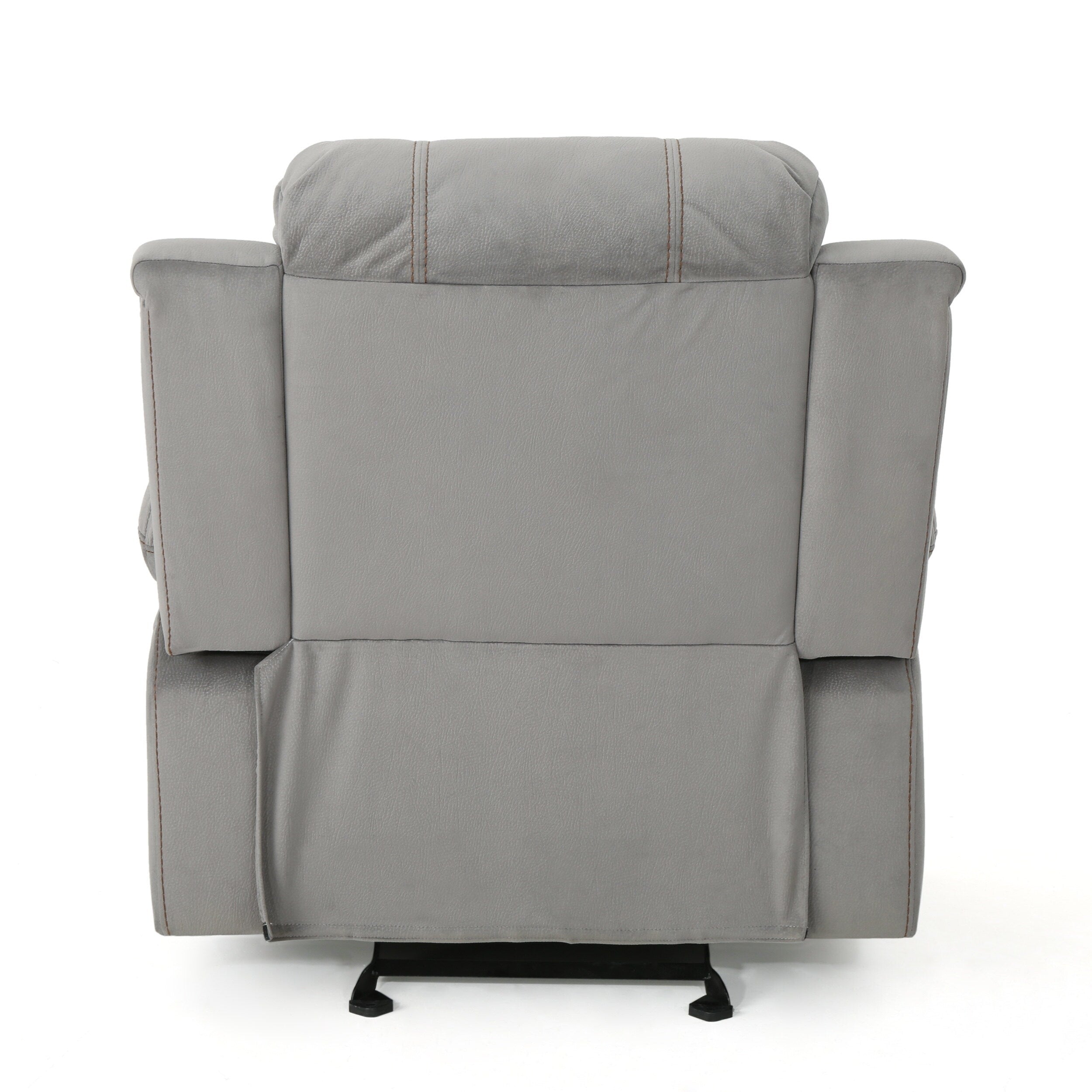 Fauteuil inclinable manuel Roomfitters, fauteuil relax pour salon et chambre, gris