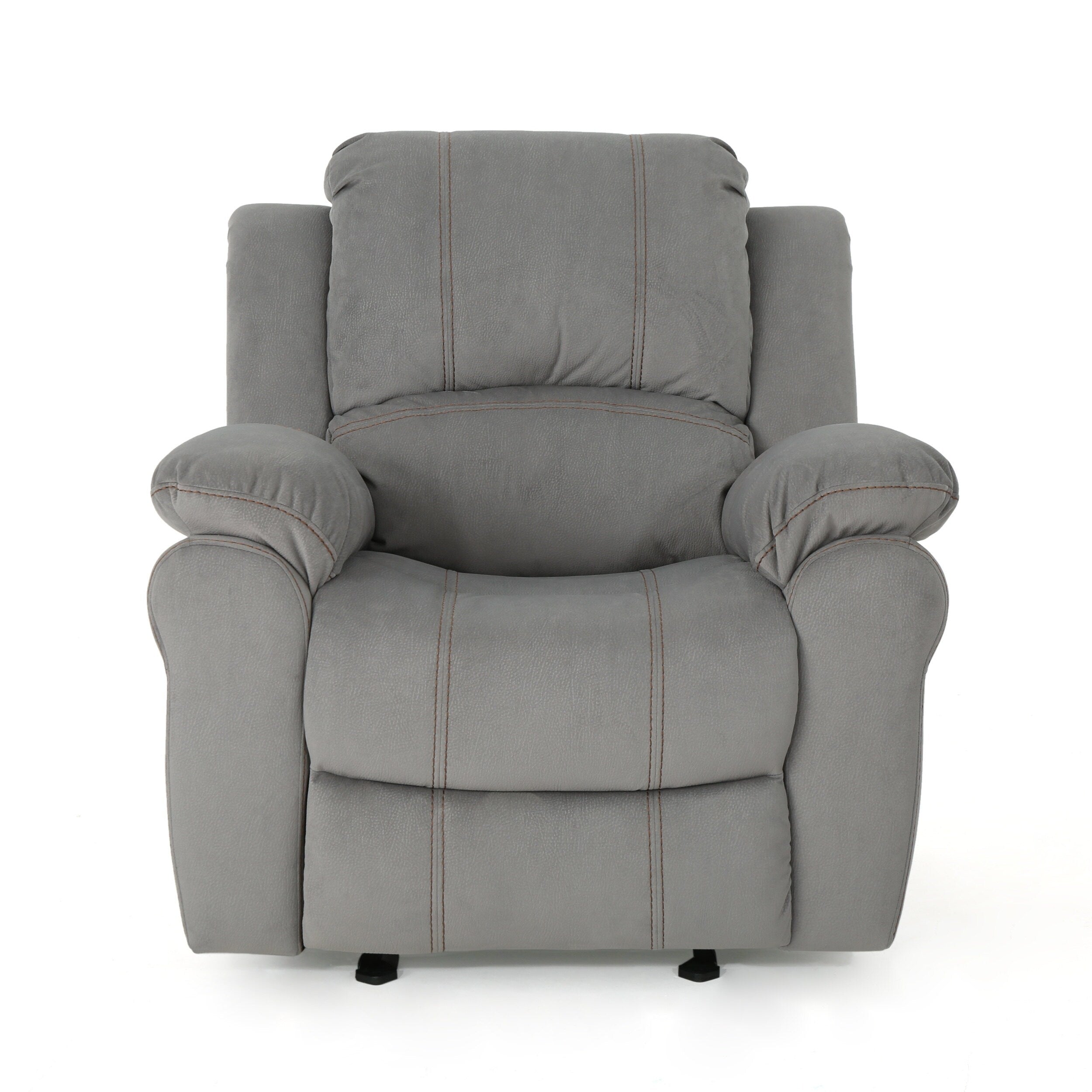 Fauteuil inclinable manuel Roomfitters, fauteuil relax pour salon et chambre, gris