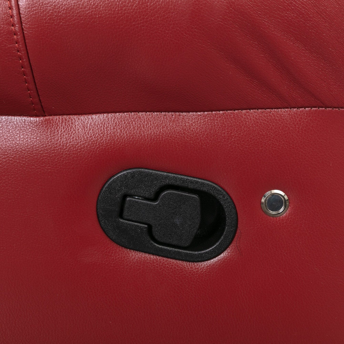 Fauteuil inclinable à bascule manuel Roomfitters avec console centrale, idéal pour le cinéma maison dans le salon