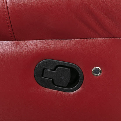 Fauteuil inclinable à bascule manuel Roomfitters avec console centrale, idéal pour le cinéma maison dans le salon