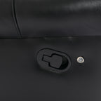 Fauteuil inclinable à bascule manuel Roomfitters avec console centrale, idéal pour le cinéma maison dans le salon