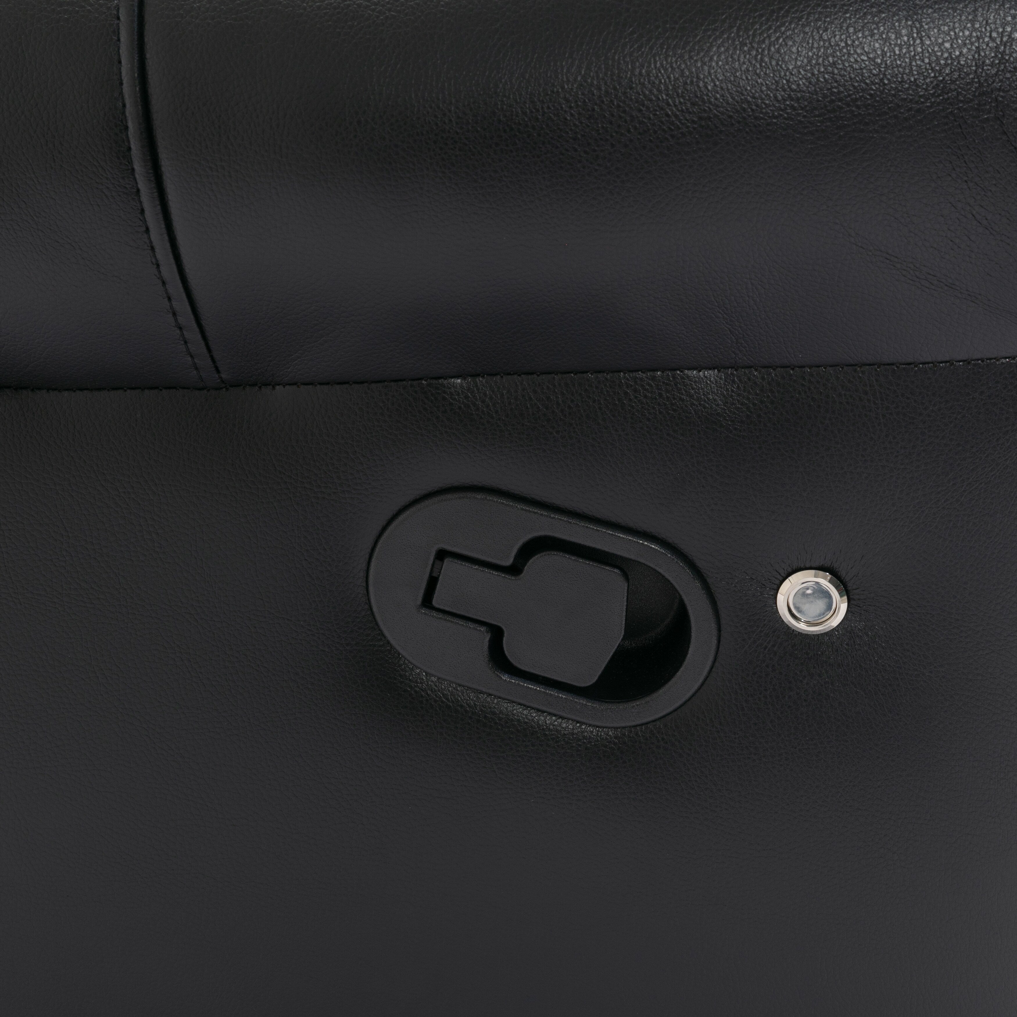 Fauteuil inclinable à bascule manuel Roomfitters avec console centrale, idéal pour le cinéma maison dans le salon