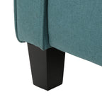 Fauteuil inclinable standard manuel Roomfitters, fauteuil de salon confortable pour salon et chambre, bleu sarcelle