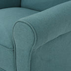 Fauteuil inclinable standard manuel Roomfitters, fauteuil de salon confortable pour salon et chambre, bleu sarcelle