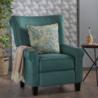 Fauteuil inclinable standard manuel Roomfitters, fauteuil de salon confortable pour salon et chambre, bleu sarcelle
