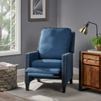 Fauteuil inclinable standard Roomfitters, fauteuil inclinable compact pour salon et chambre, bleu marine