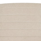 Fauteuil inclinable en tissu moderne du milieu du siècle, avec coutures en bois et dossier relevable, élégant fauteuil inclinable pour le salon.