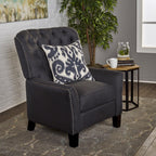 Fauteuil inclinable moderne en tissu Roomfitters, fauteuil de salon confortable pour salon et chambre à coucher