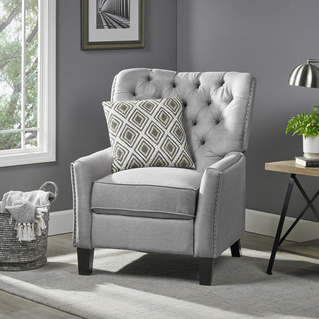 Fauteuil inclinable moderne en tissu Roomfitters, fauteuil de salon confortable pour salon et chambre à coucher