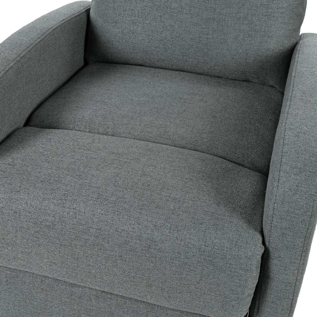 Fauteuil inclinable manuel moderne Roomfitters, fauteuil de cinéma maison, inclinable et réglable pour salon, anthracite