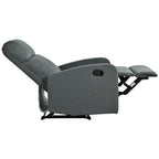 Fauteuil inclinable manuel moderne Roomfitters, fauteuil de cinéma maison, inclinable et réglable pour salon, anthracite