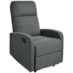 Fauteuil inclinable manuel moderne Roomfitters, fauteuil de cinéma maison, inclinable et réglable pour salon, anthracite