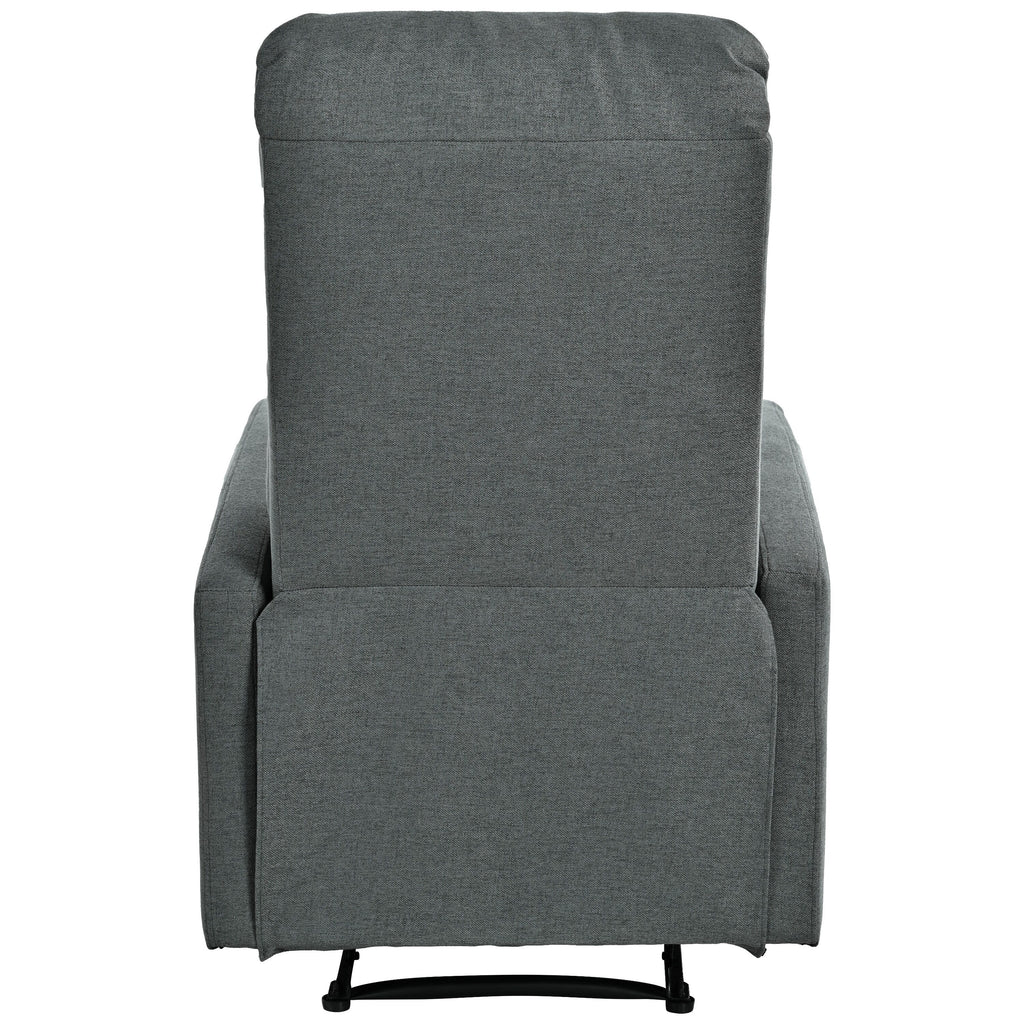 Fauteuil inclinable manuel moderne Roomfitters, fauteuil de cinéma maison, inclinable et réglable pour salon, anthracite