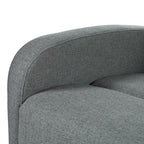 Fauteuil inclinable manuel moderne Roomfitters, fauteuil de cinéma maison, inclinable et réglable pour salon, anthracite