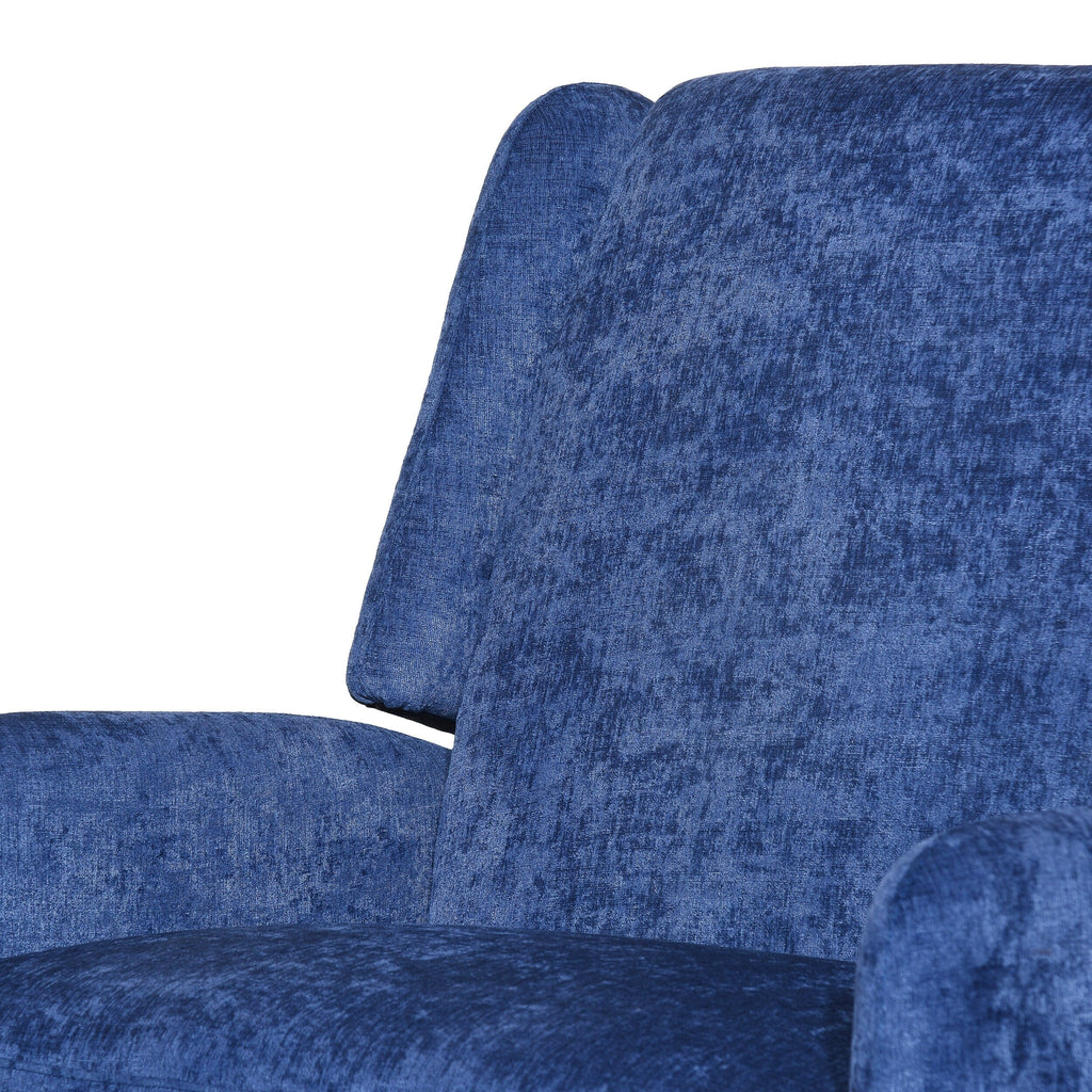 Fauteuil inclinable surdimensionné en tissu texturé Roomfitters, confortable pour le salon