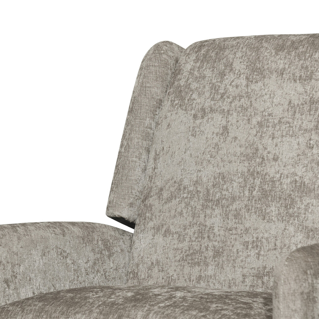 Fauteuil inclinable surdimensionné en tissu texturé Roomfitters, confortable pour le salon