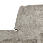Fauteuil inclinable surdimensionné en tissu texturé Roomfitters, confortable pour le salon