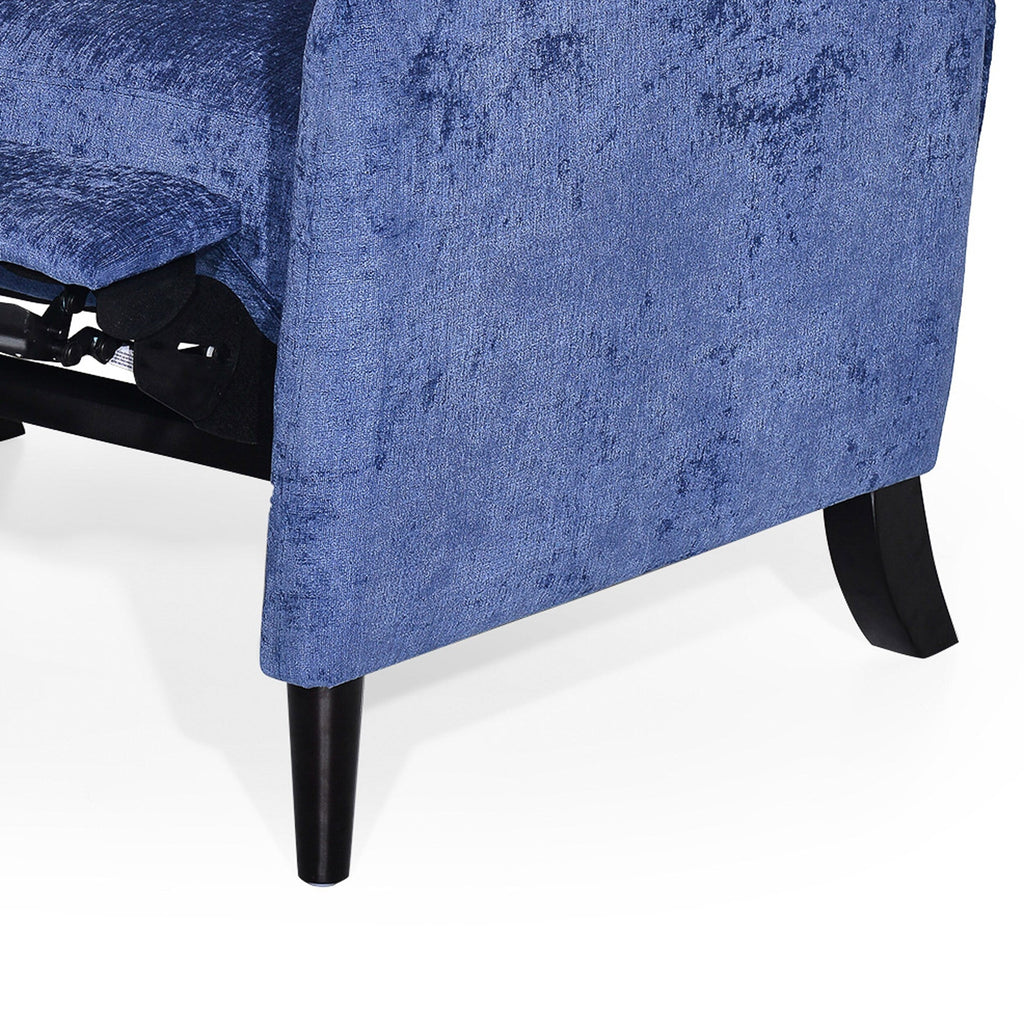 Fauteuil inclinable surdimensionné en tissu texturé Roomfitters, confortable pour le salon