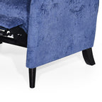 Fauteuil inclinable surdimensionné en tissu texturé Roomfitters, confortable pour le salon