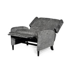 Fauteuil inclinable surdimensionné en tissu texturé Roomfitters, confortable pour le salon