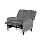 Fauteuil inclinable surdimensionné en tissu texturé Roomfitters, confortable pour le salon