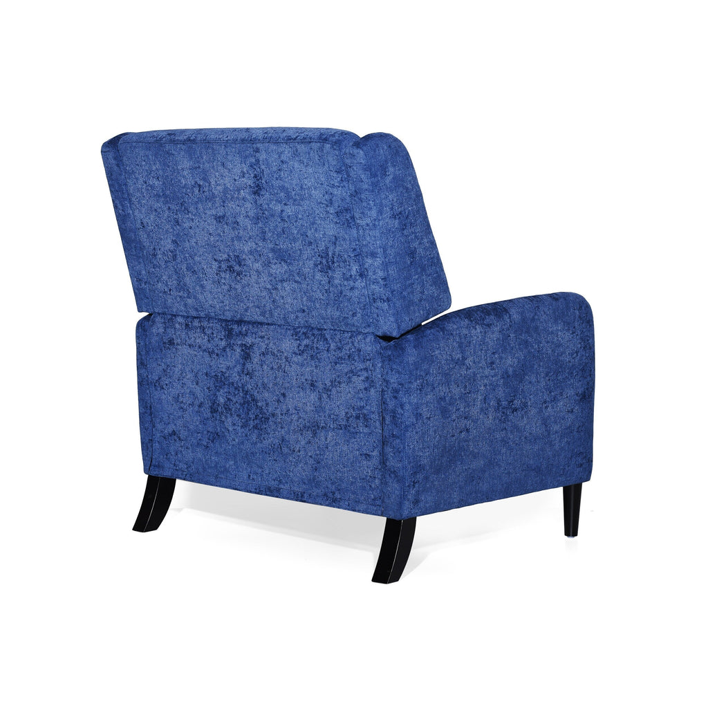Fauteuil inclinable surdimensionné en tissu texturé Roomfitters, confortable pour le salon
