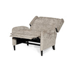 Fauteuil inclinable surdimensionné en tissu texturé Roomfitters, confortable pour le salon