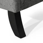 Fauteuil inclinable surdimensionné en tissu texturé Roomfitters, confortable pour le salon