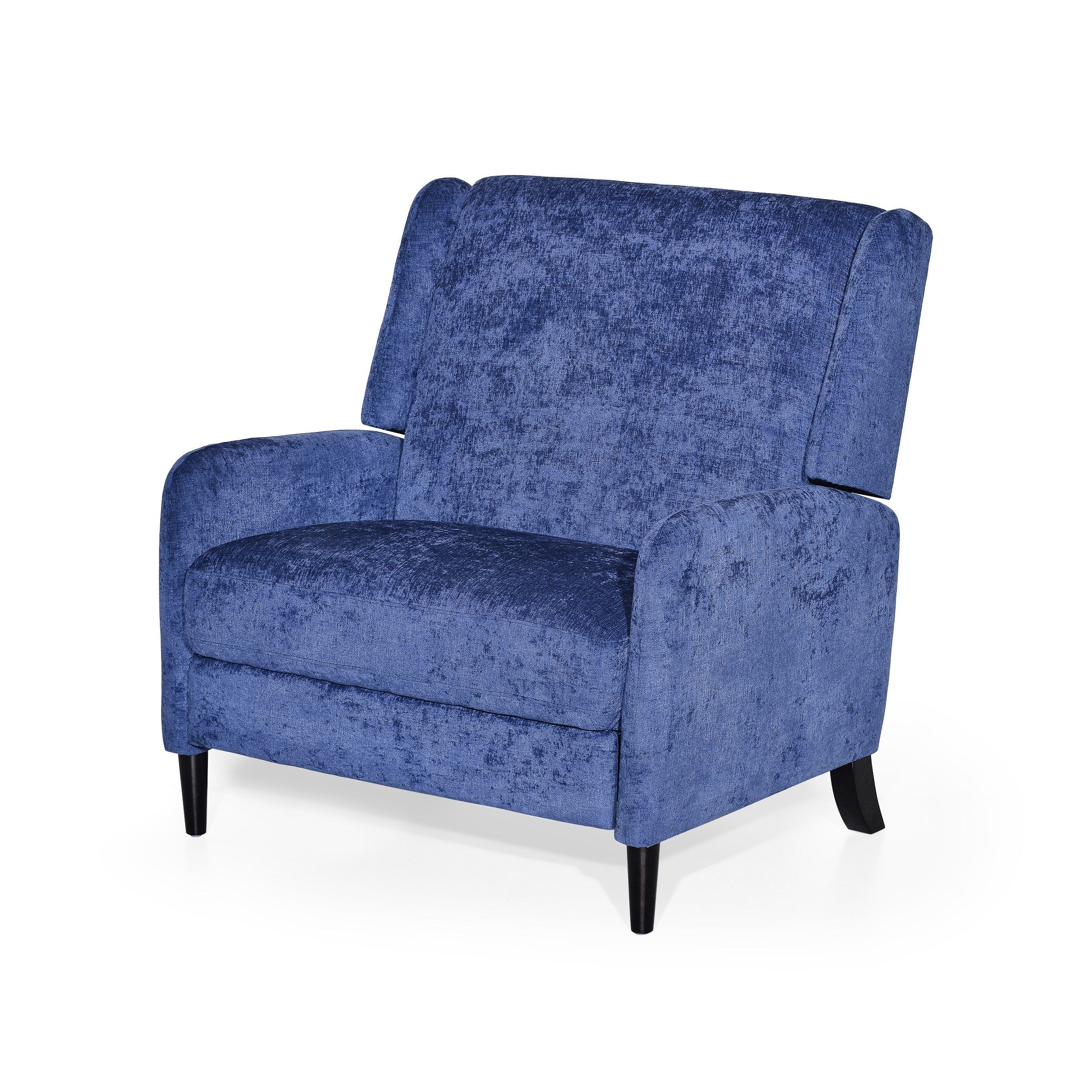 Fauteuil inclinable surdimensionné en tissu texturé Roomfitters, confortable pour le salon
