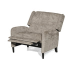 Fauteuil inclinable surdimensionné en tissu texturé Roomfitters, confortable pour le salon