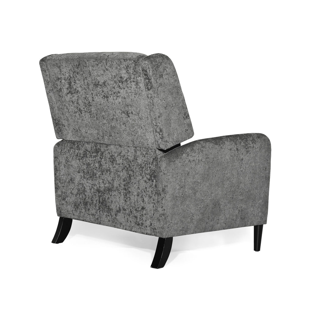 Fauteuil inclinable surdimensionné en tissu texturé Roomfitters, confortable pour le salon