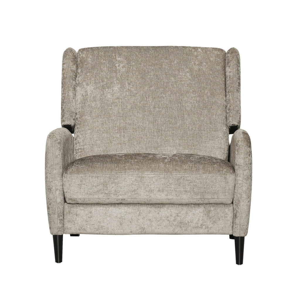 Fauteuil inclinable surdimensionné en tissu texturé Roomfitters, confortable pour le salon