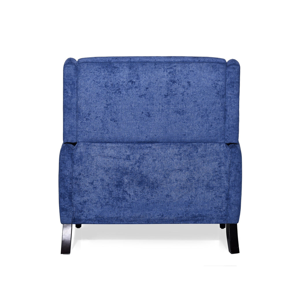 Fauteuil inclinable surdimensionné en tissu texturé Roomfitters, confortable pour le salon