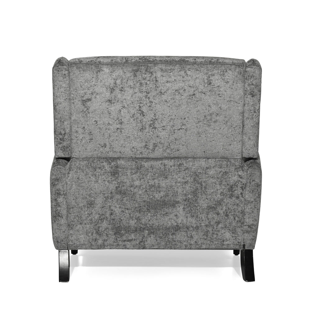 Fauteuil inclinable surdimensionné en tissu texturé Roomfitters, confortable pour le salon